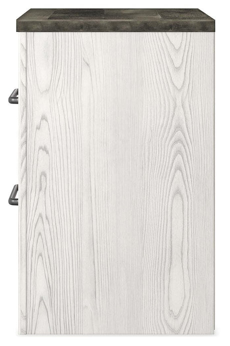 Gerridan White/Gray Panel Bedroom Set view 9