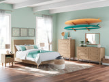 Cielden Bed showroom setting