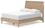 Cielden Queen Panel Bed footboard side view