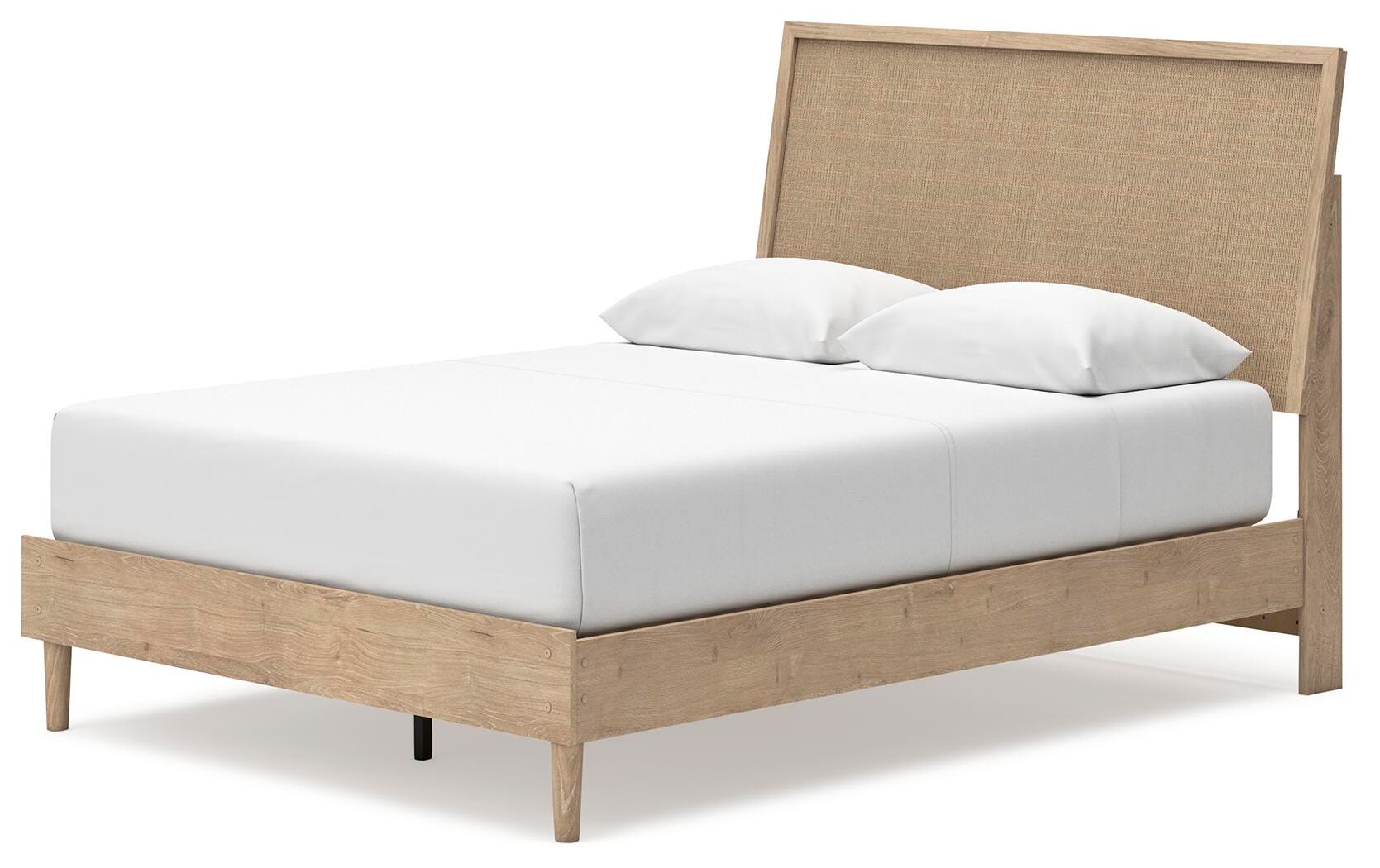 Cielden Two-tone Panel Bedroom Set angled view