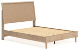 Cielden Queen Panel Bed headboard detail