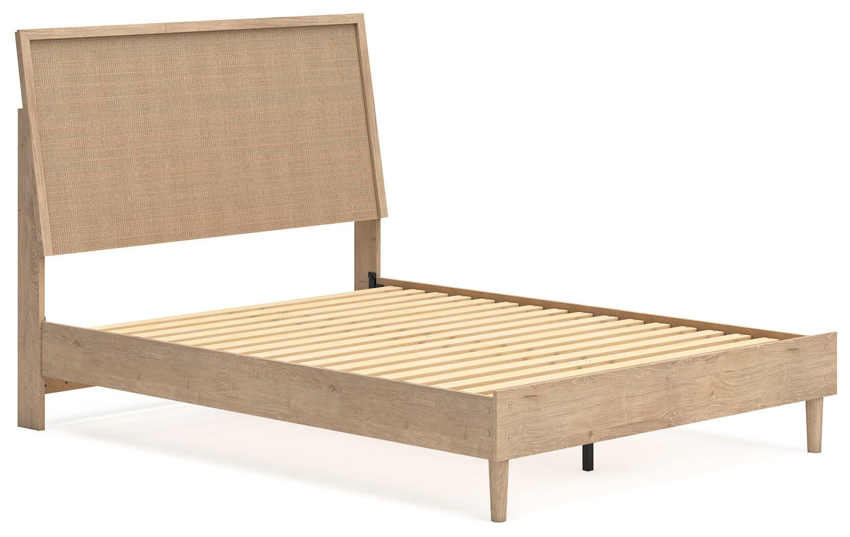 Cielden Two-tone Panel Bedroom Set angled view