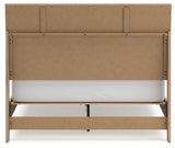 Cielden Queen Panel Bed showing bed rails