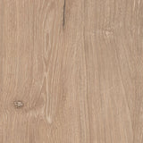 Finish detail close-up showing two-tone oak grain and beige textures