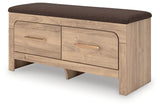 Kinlanni Storage Bench alternate angle