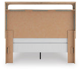 Kinlanni Tan Upholstered Panel Bedroom Set view 6
