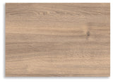 Top view of Kinlanni Tan Nightstand