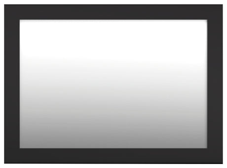 Maribel black bedroom mirror alternate angle