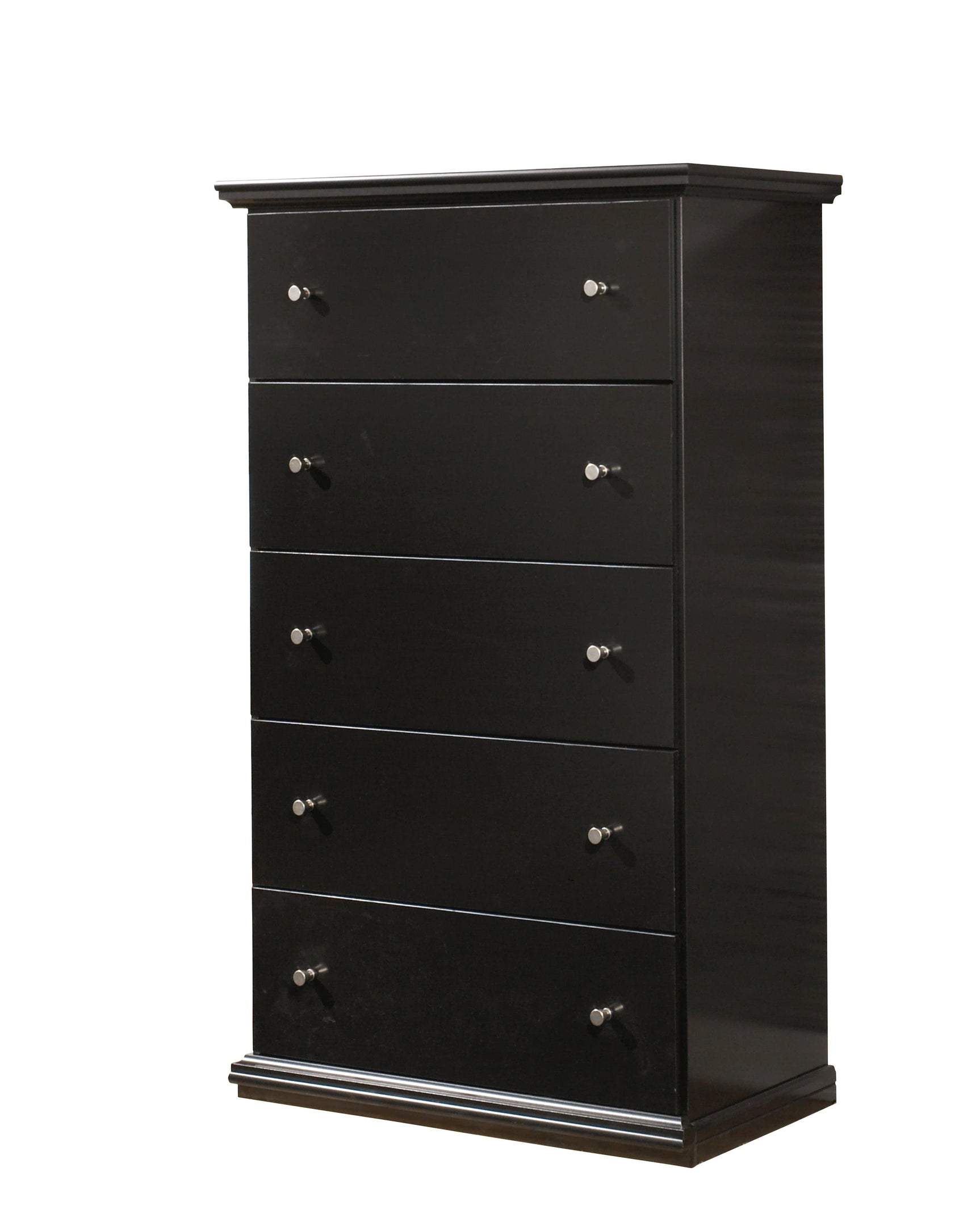 Maribel Black Chest of Drawers top view