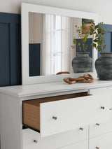 Bostwick Shoals White Dresser finish detail