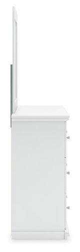 Bostwick White Shoals Panel Bedroom Set view 6