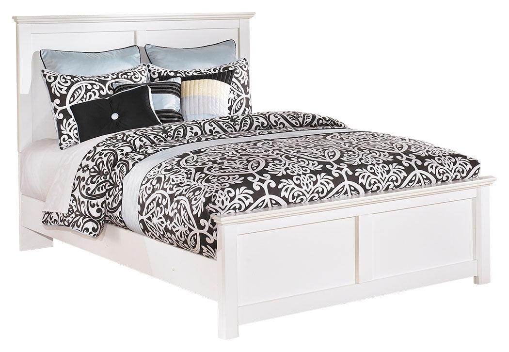 Bostwick Shoals White Queen Panel Bed - showroom image