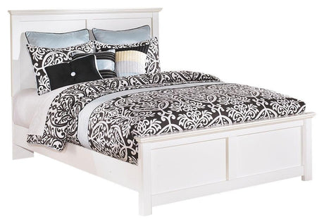 Bostwick Shoals White Queen Panel Bed - showroom image