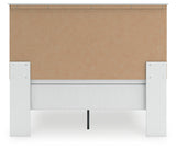 Bostwick Shoals White Queen Panel Bed - alternate side angle