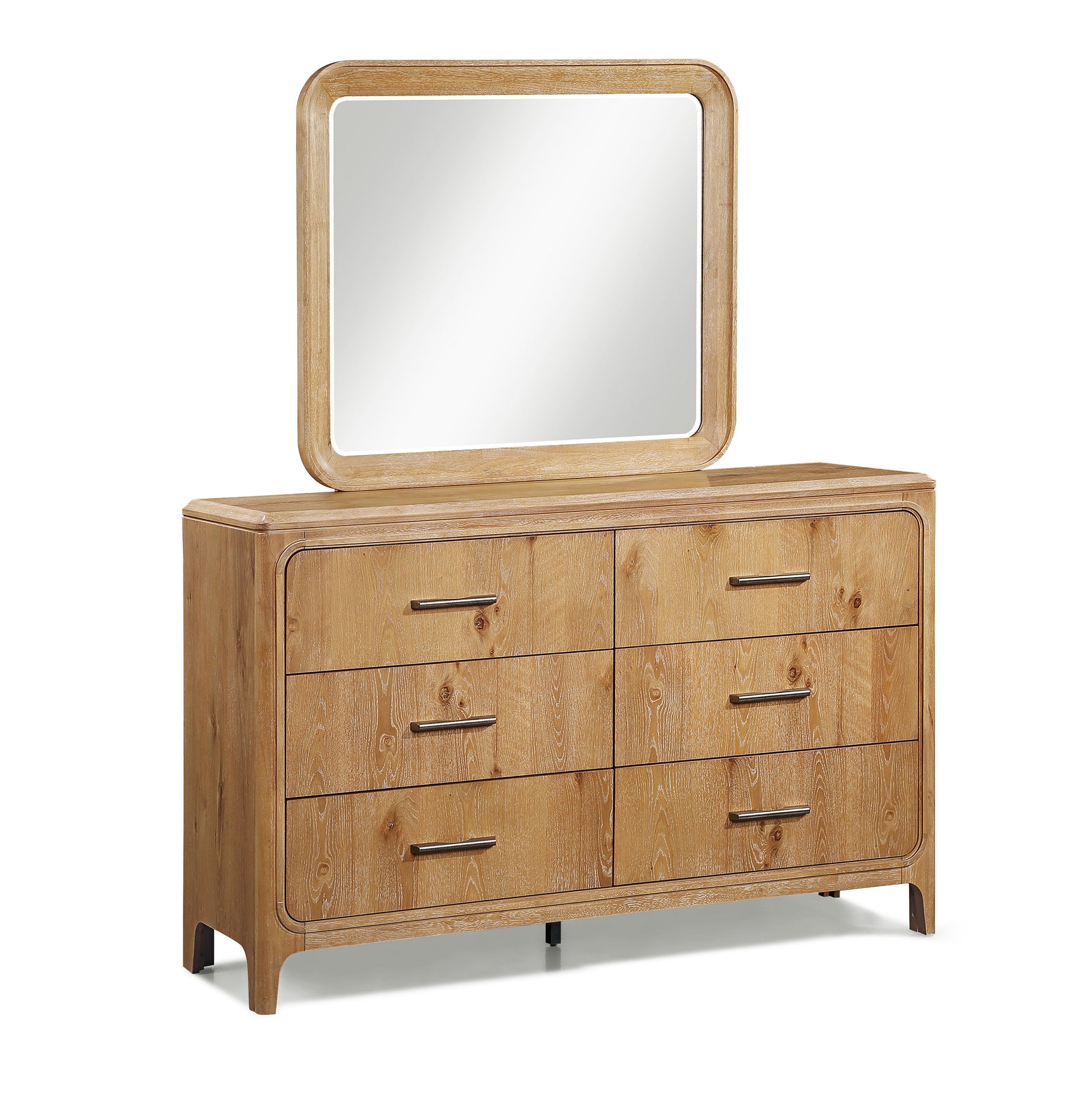Westcott Queen/King Headboard Cerused Natural