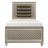 Loudon Twin Platform Bed front view