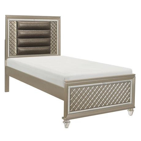 Loudon Twin Platform Bed side view