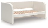 Day bed nightstand and rail detail