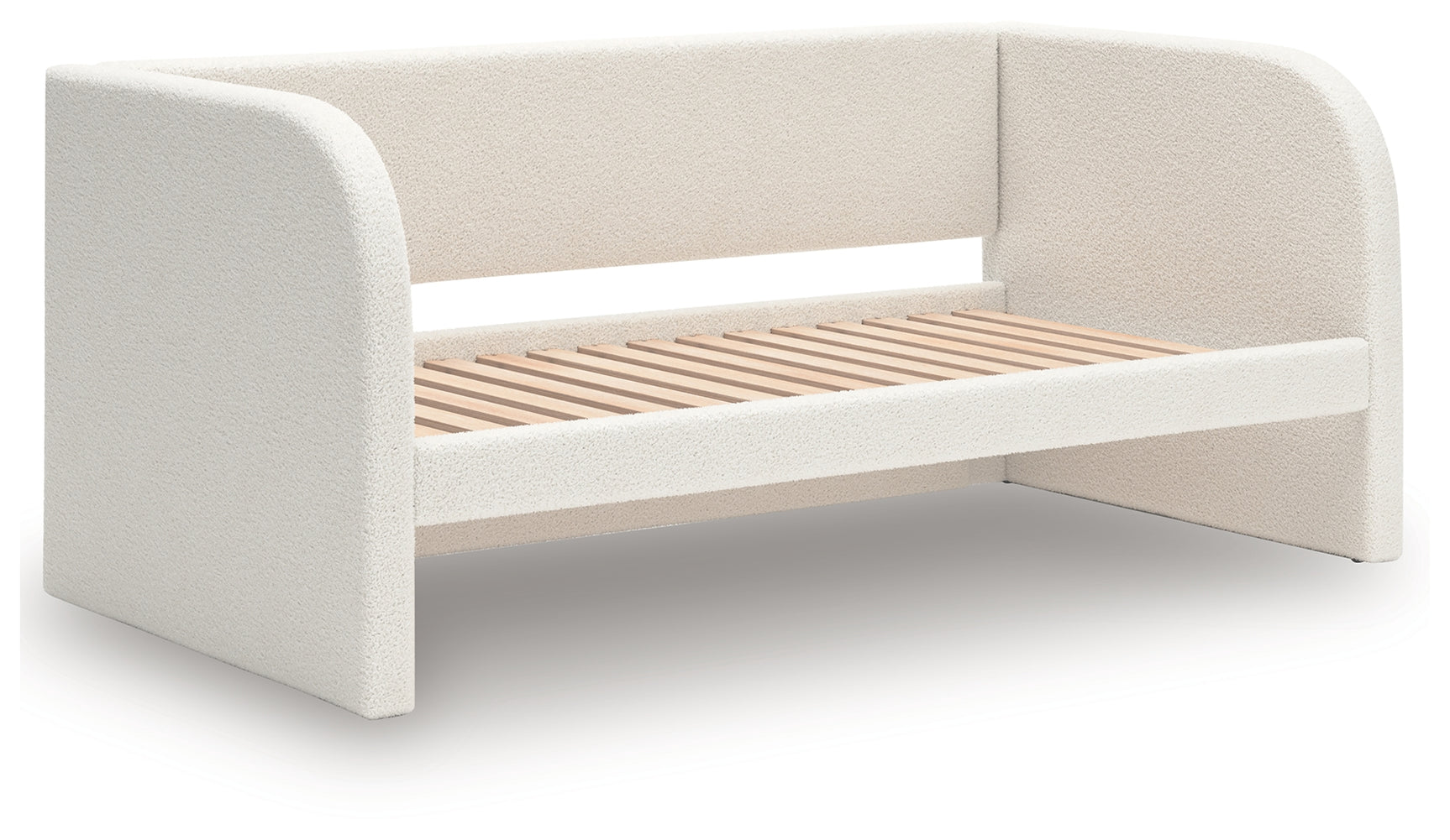 Day bed nightstand and rail detail