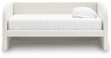 Day bed head-on view