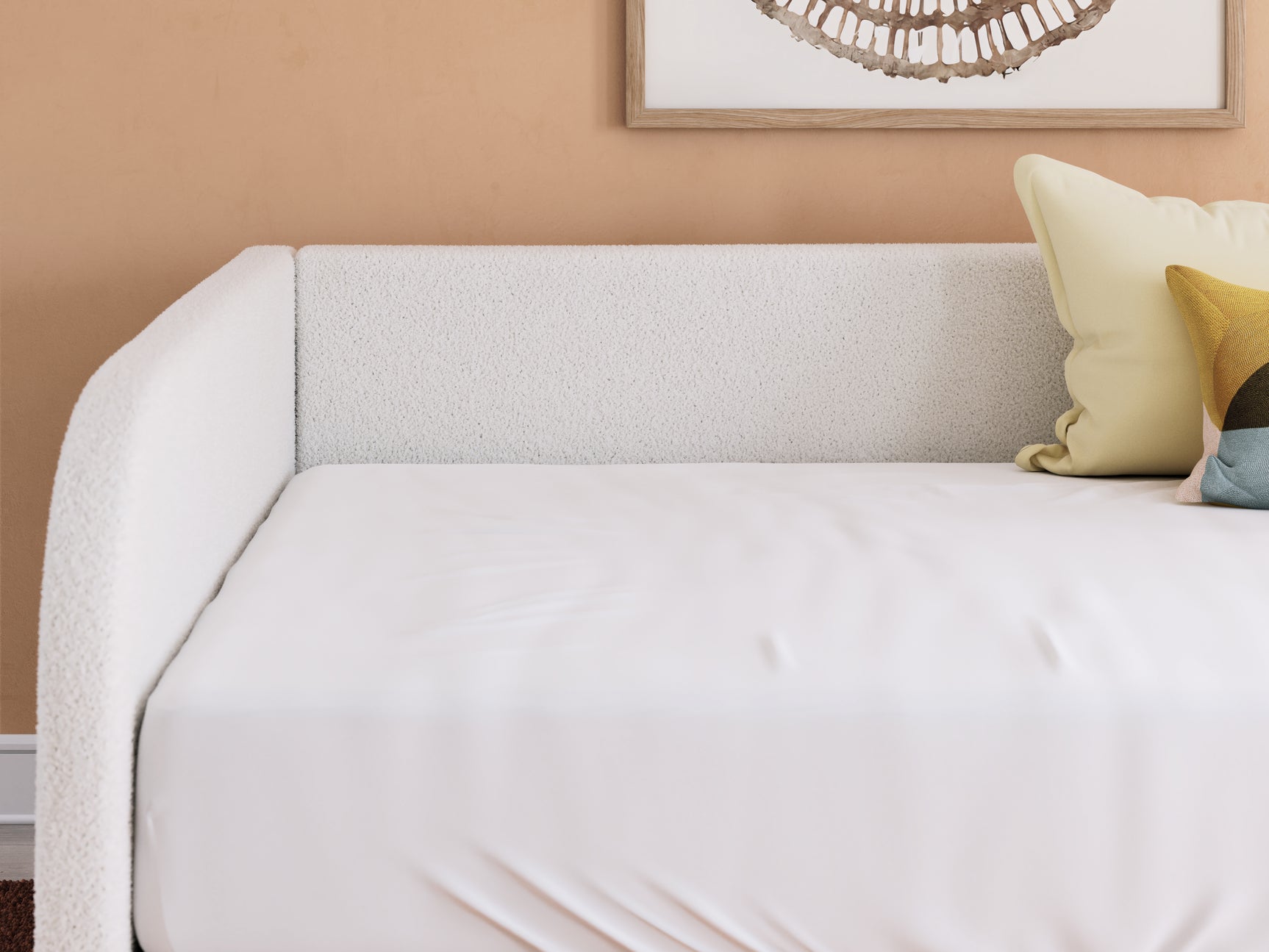 Arloster Day Bed headboard detail close-up