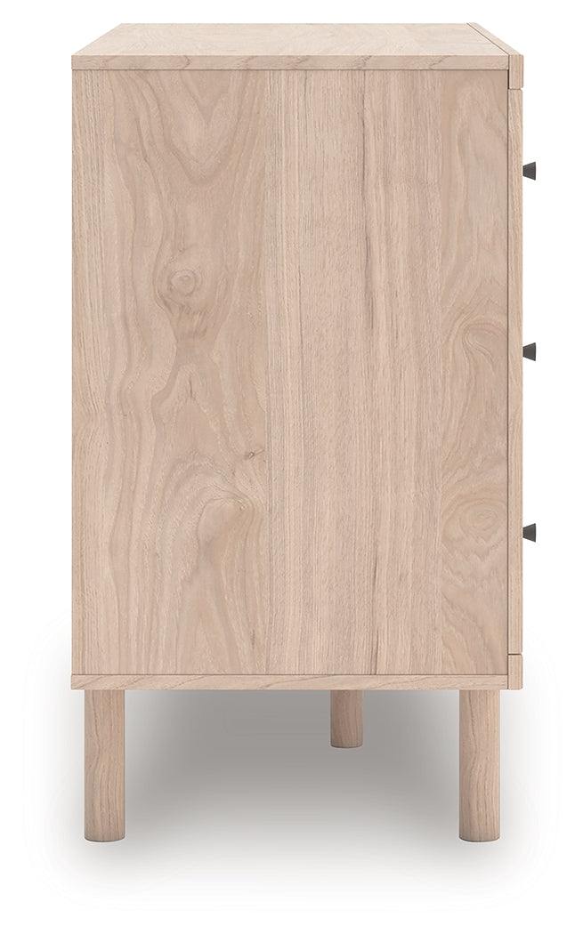 Top view of dresser surface