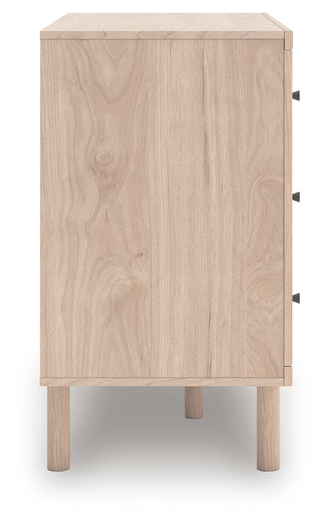 Top view of dresser surface