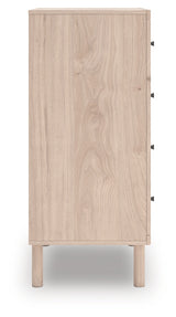 Arloster Tan Chest of Drawers top view