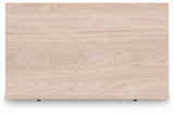 Arloster Tan Chest of Drawers drawer detail close-up