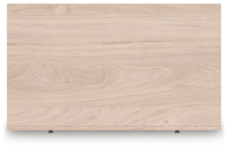 Arloster Tan Chest of Drawers drawer detail close-up