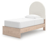 Arloster Twin Upholstered Bed angled view right