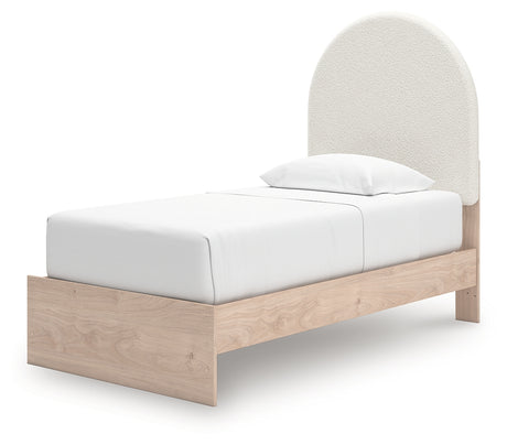Arloster Twin Upholstered Bed angled view right