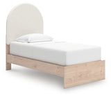 Arloster Twin Upholstered Bed angled view left