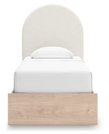 Arloster Twin Bed headboard close-up