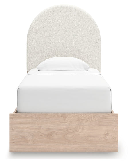 Arloster Twin Bed headboard close-up