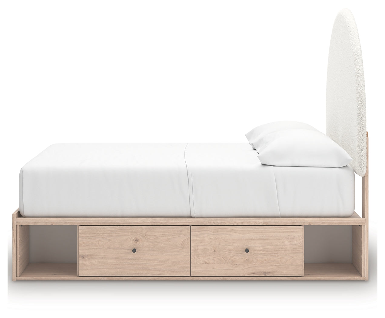 Arloster bed profile side view