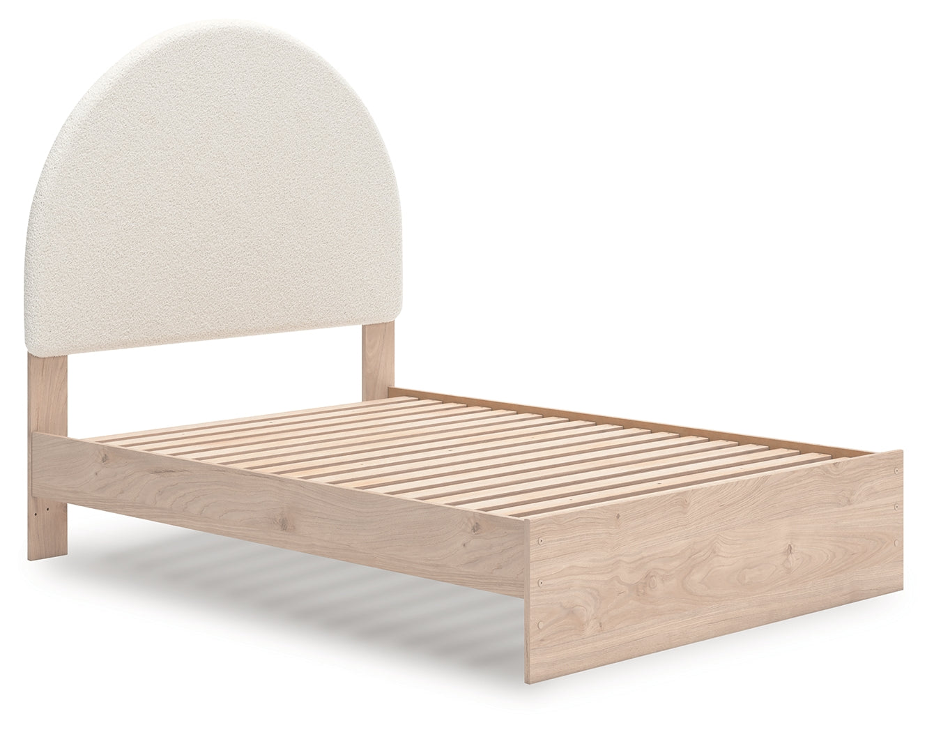Light tan panel bed side profile
