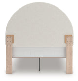 Arloster full upholstered panel bed platform rails