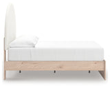 Back view of Arloster full panel bed
