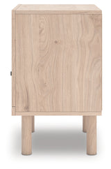 Arloster Tan Nightstand top view