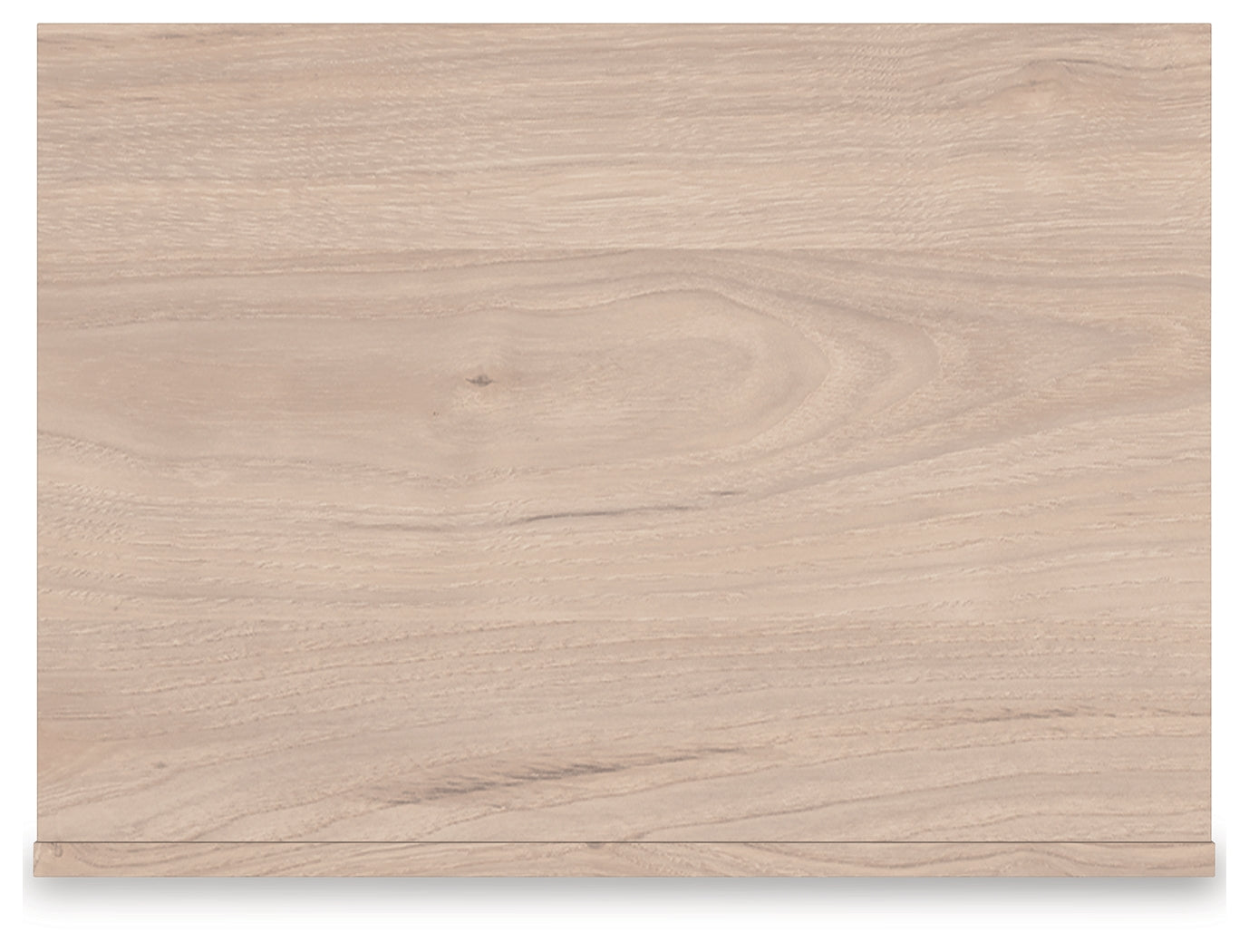 Arloster Tan Nightstand display shelf detail