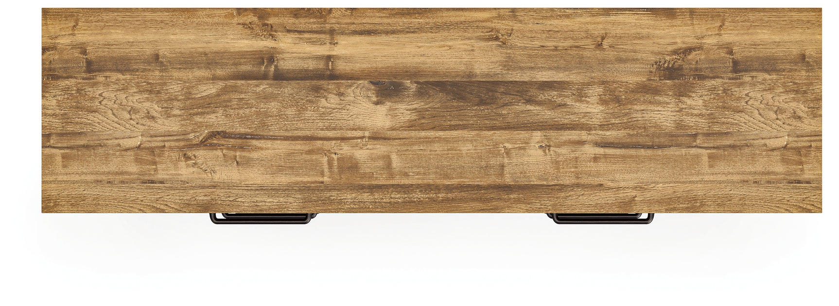 Top view of Maystonna Brown dresser