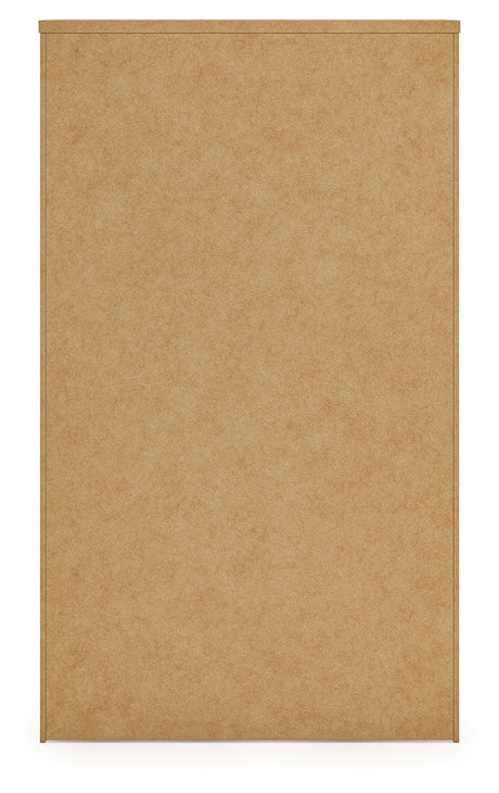 Back view of Maystonna chest of drawers