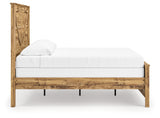 Maystonna King Crossbuck Panel Bed side profile