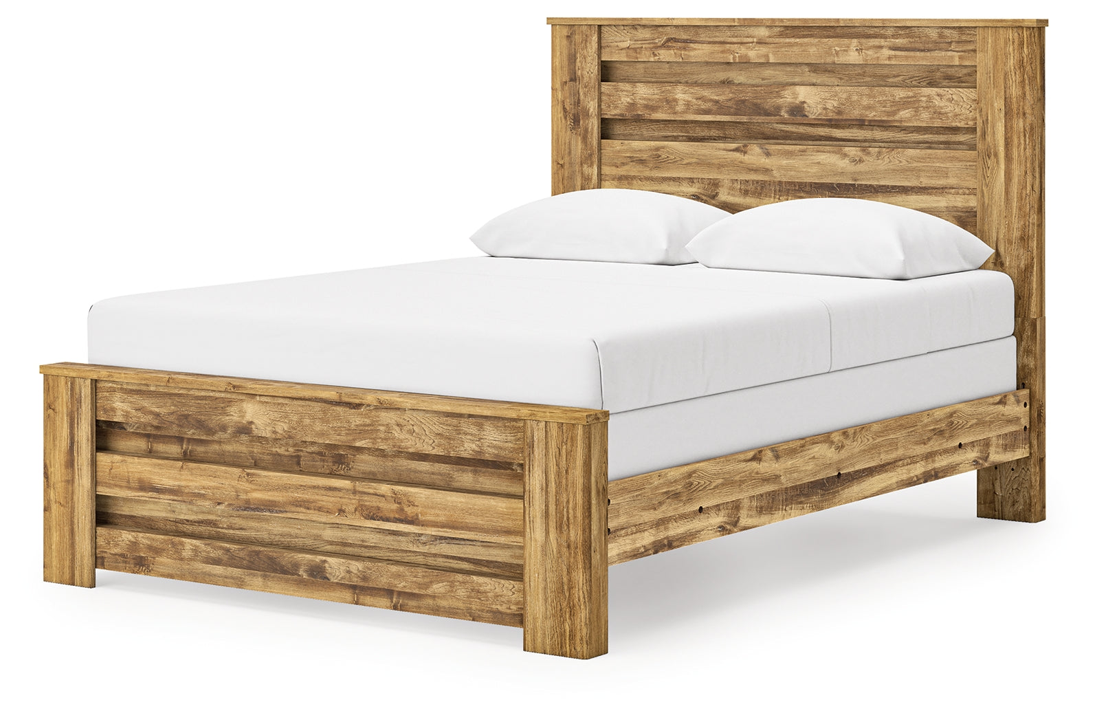 Close-up of Maystonna bed panel detailing