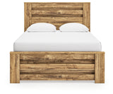 Back view of Maystonna panel bed
