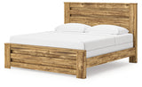 Maystonna Brown King Panel Bed alternate angle