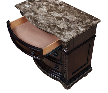 Stanley Dresser drawer open showing full extension glide