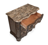 Ludwig Brown Chest full front with all drawers closed