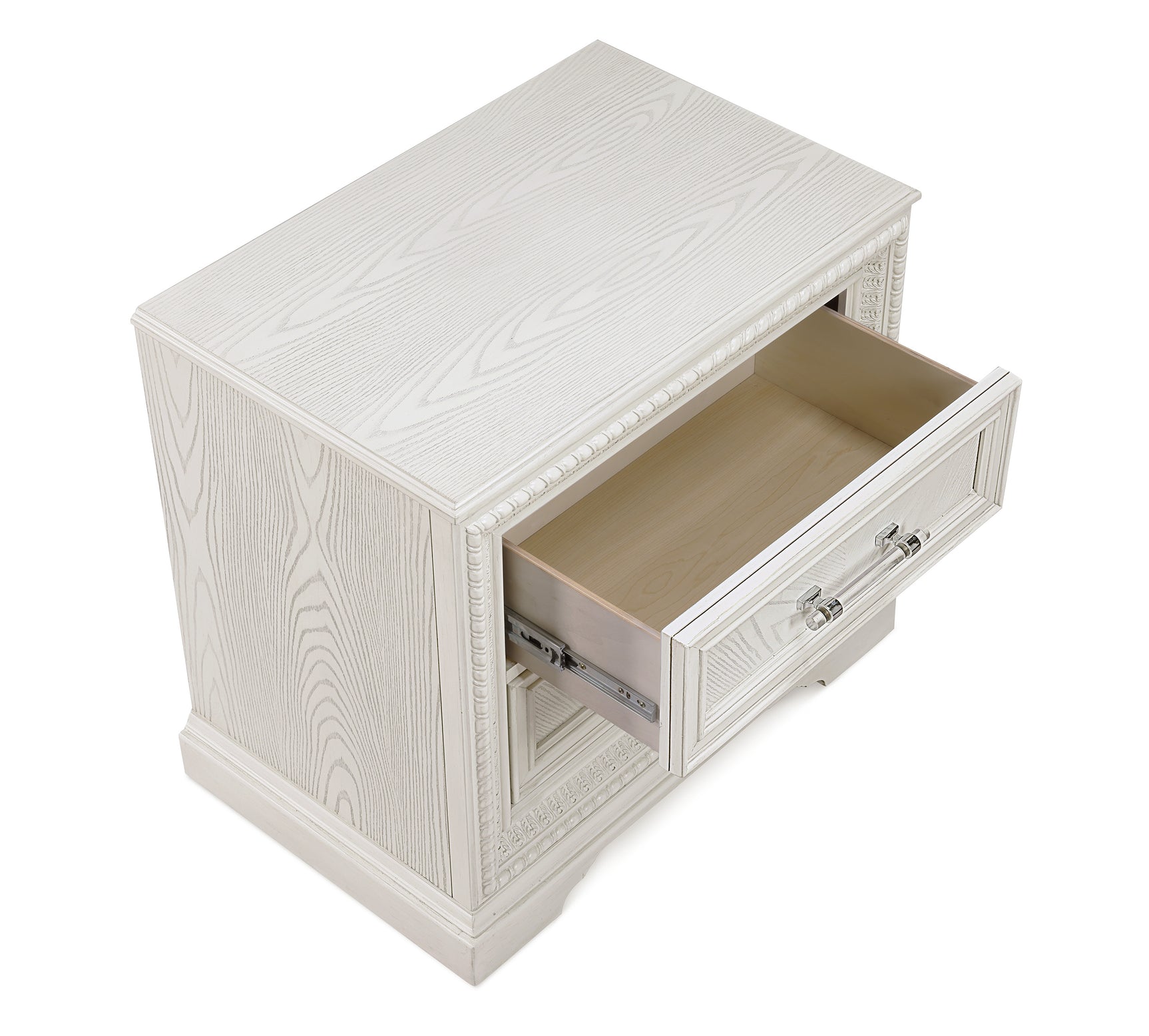 Main view of Alexandria White Panel Bedroom Set